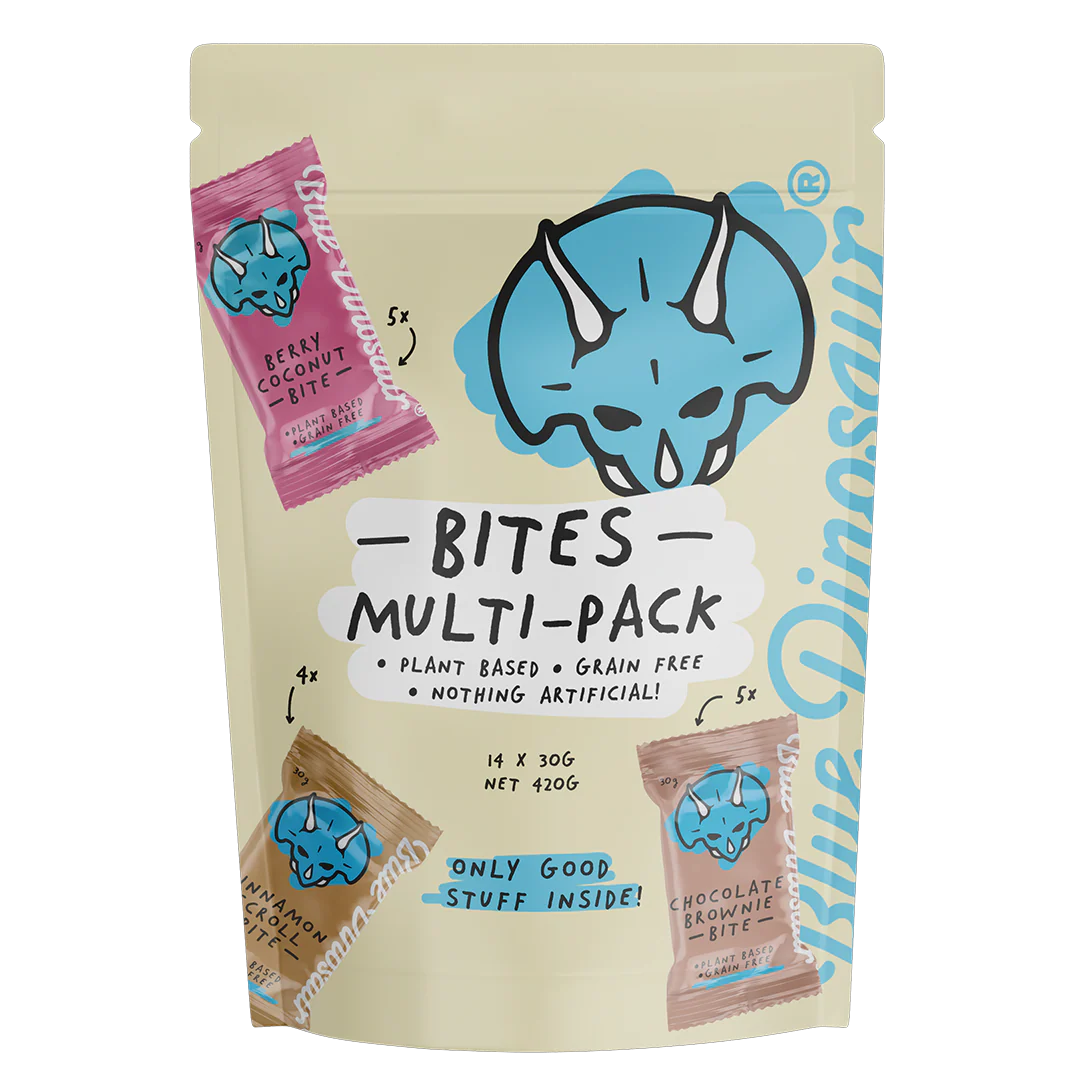 Blue Dinosaur Bites Muli-Pack 14 x 30g