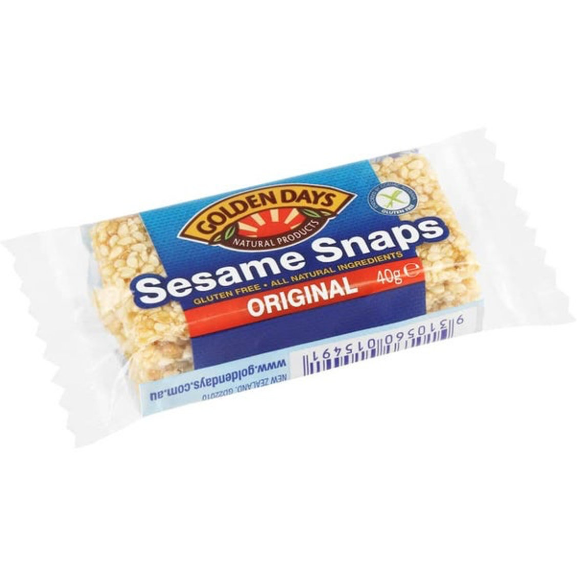 Golden Days Sesame Snaps 40g