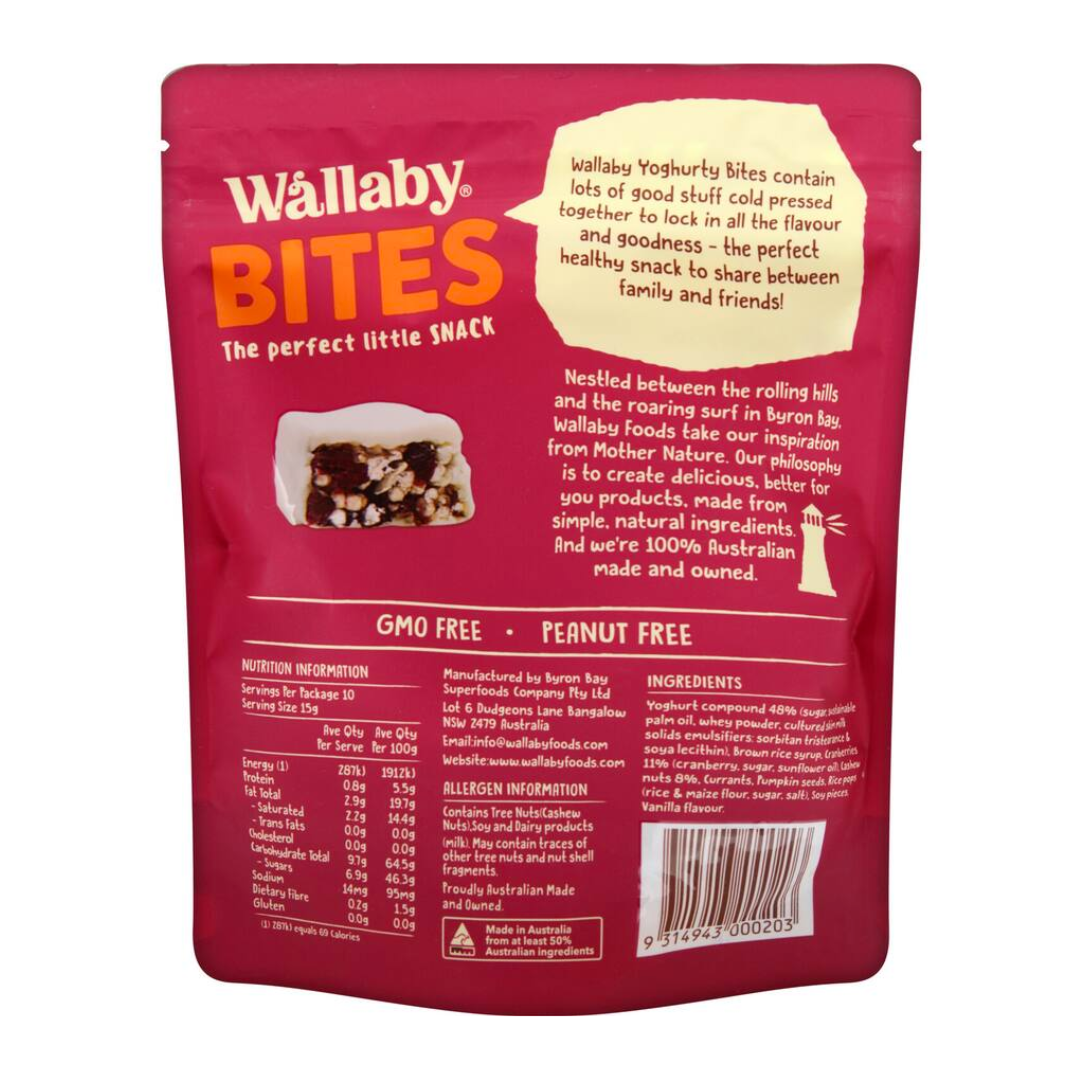Wallaby Bites Yoghurty Fruit & Nut