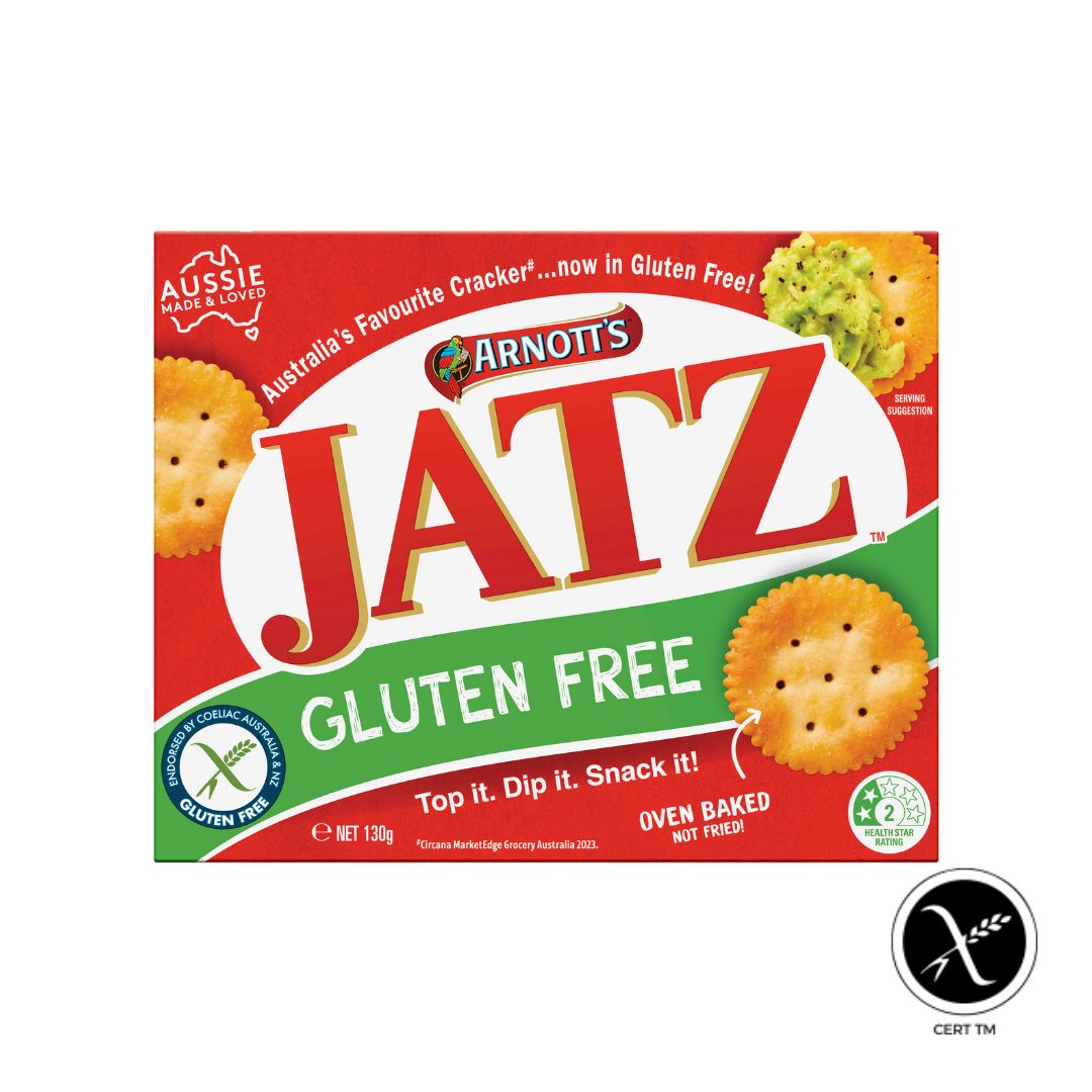 Arnotts Gluten Free Jatz Original