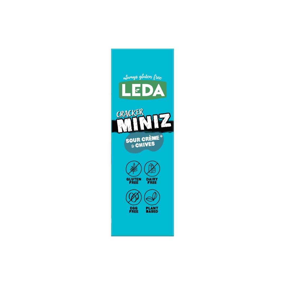 Leda Cracker Miniz Sour Creme & Chives 3