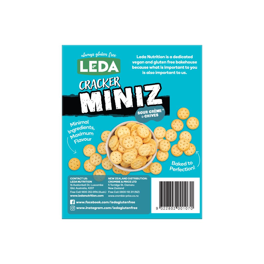 Leda Cracker Miniz Sour Creme & Chives 4