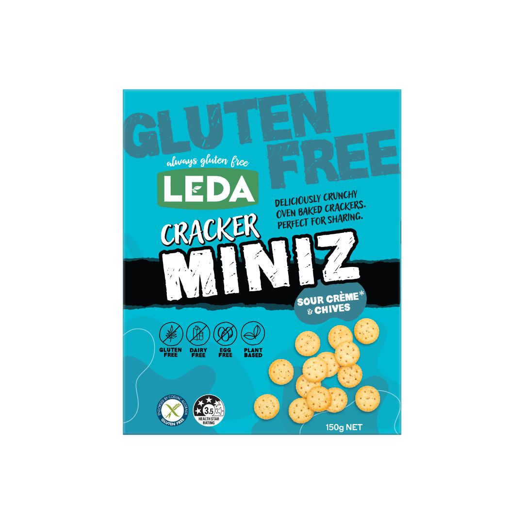 Leda Cracker Miniz Sour Creme & Chives