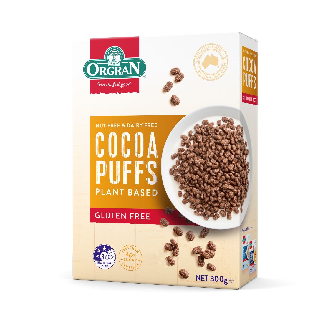 Orgran Cocoa Puffs