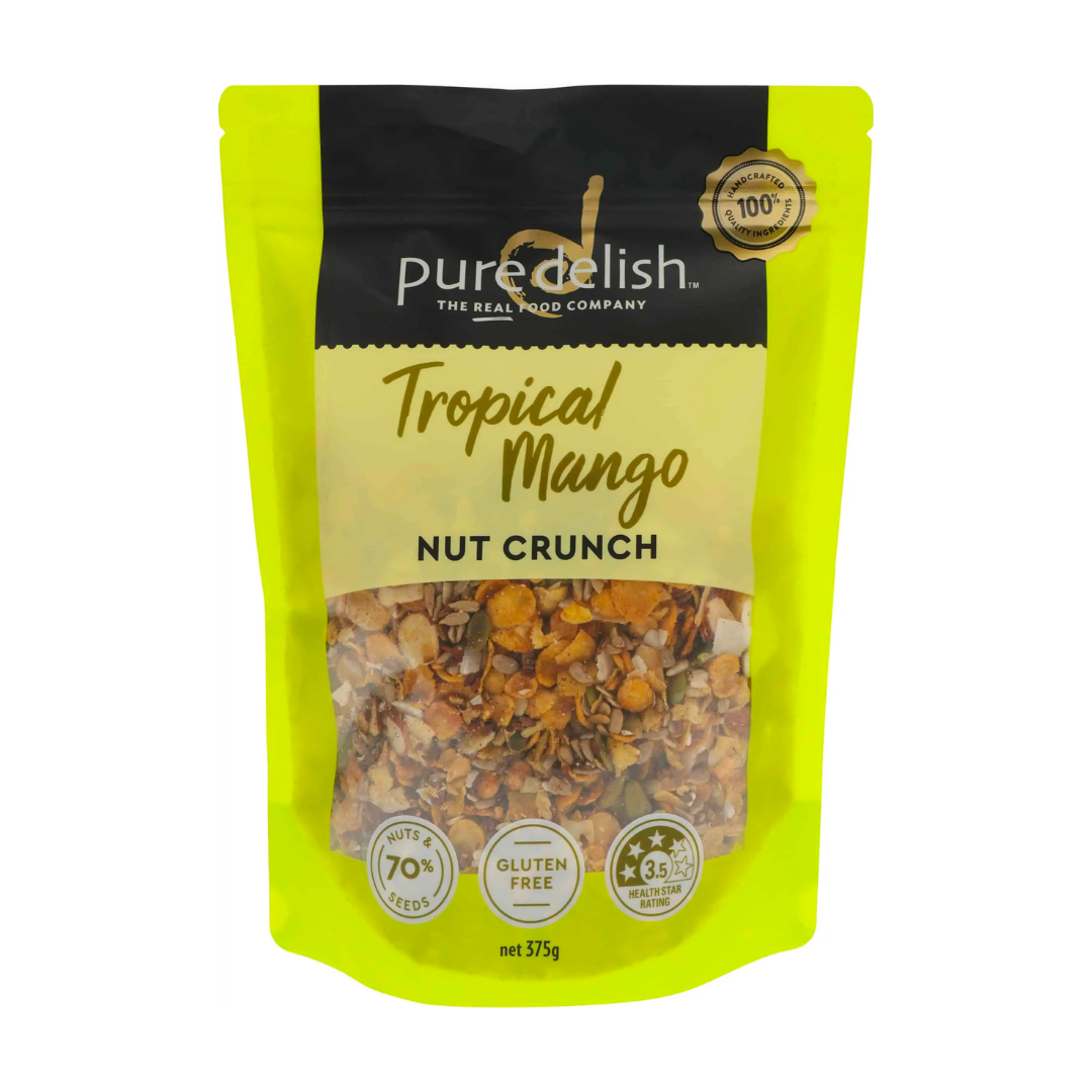 Pure Delish Tropical Mango & Nut Crunch Cereal