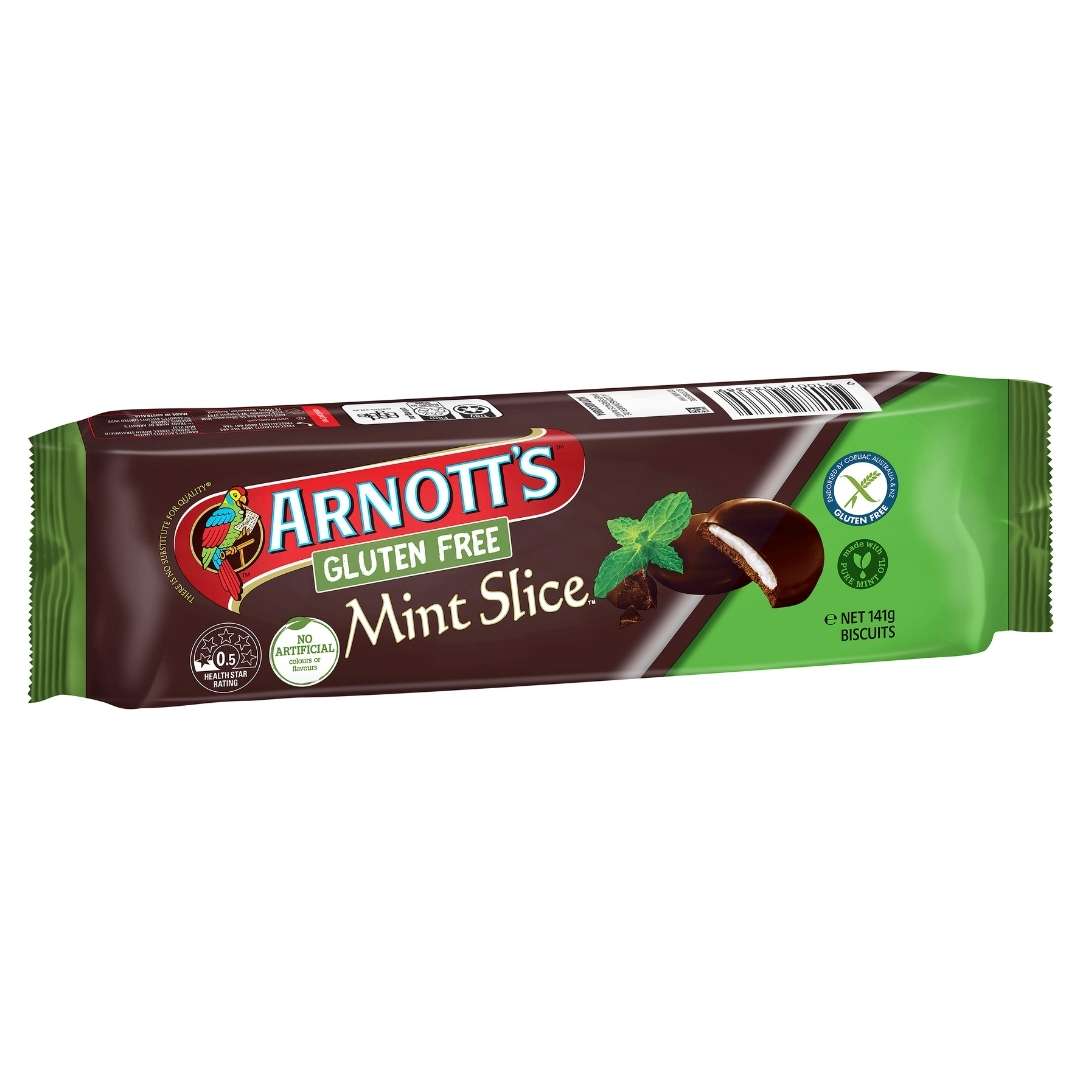 Arnotts Gluten Free Mint Slice