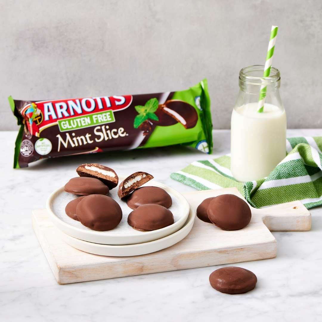 Arnotts Gluten Free Mint Slice