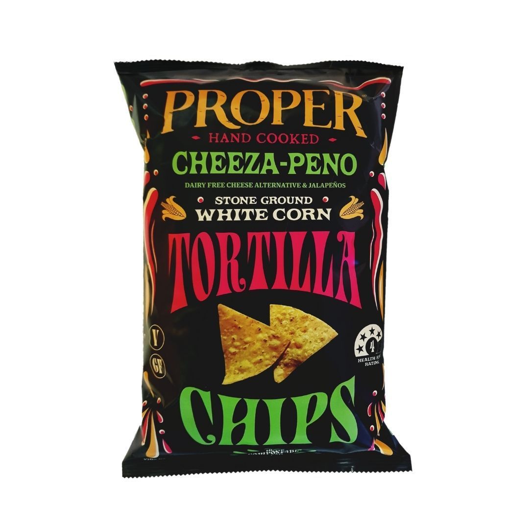 Proper Crisps Cheezapeno Tortillas
