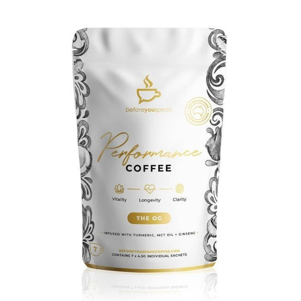 Before You speak Performance Coffee Original Starter