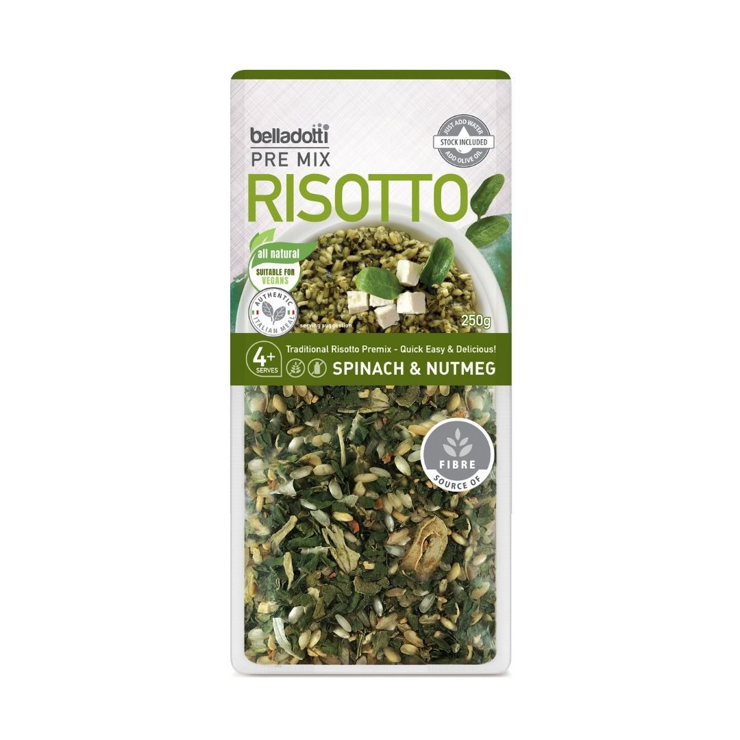 Belladotti Spinach & Nutmeg Risotto
