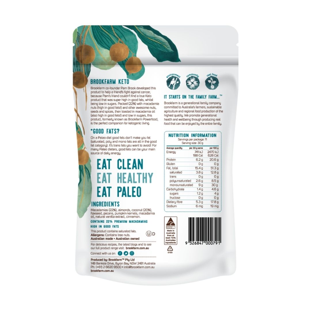 Brookfarm Granola - Keto & Paleo Premium