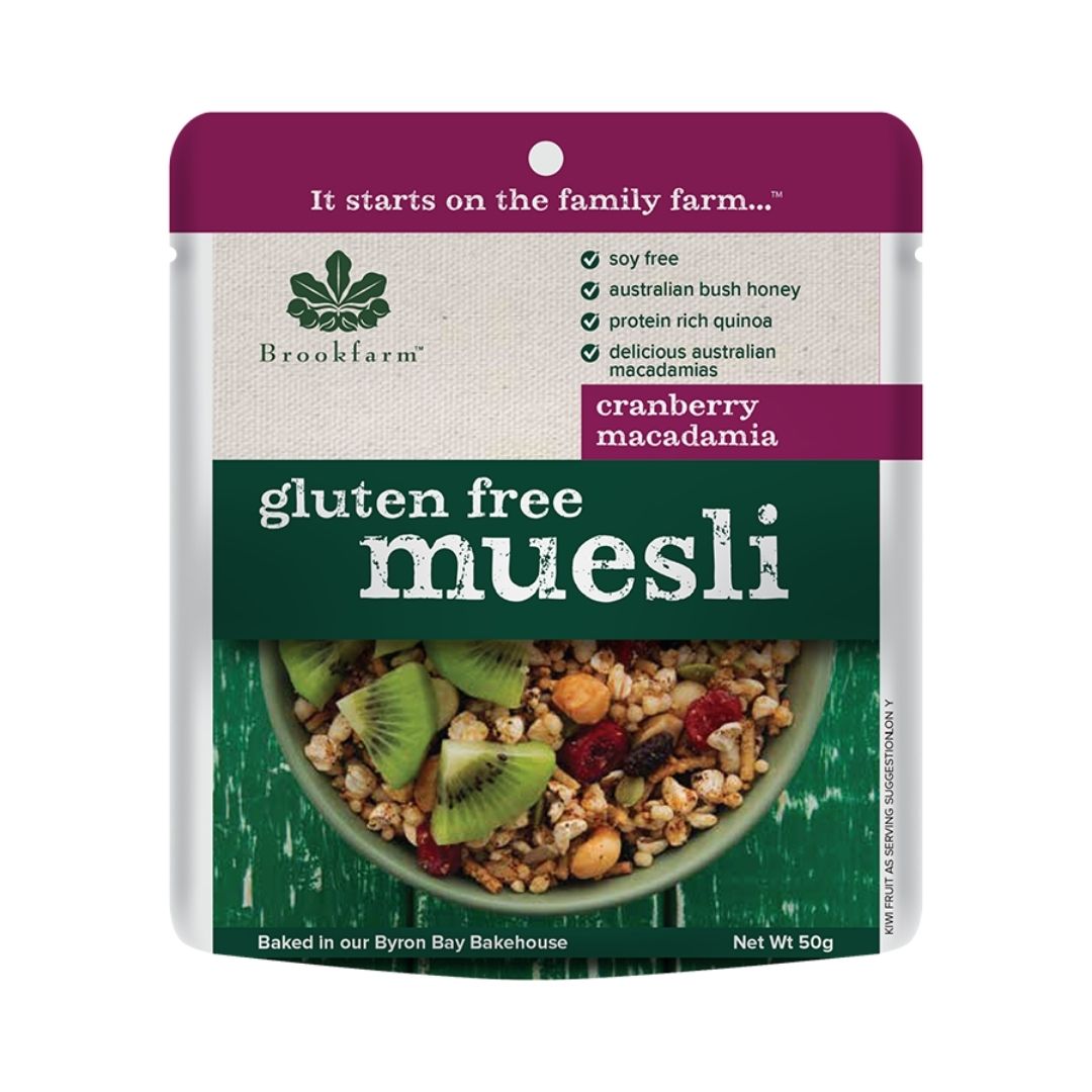 Brookfarm Muesli - Cranberry Sachet