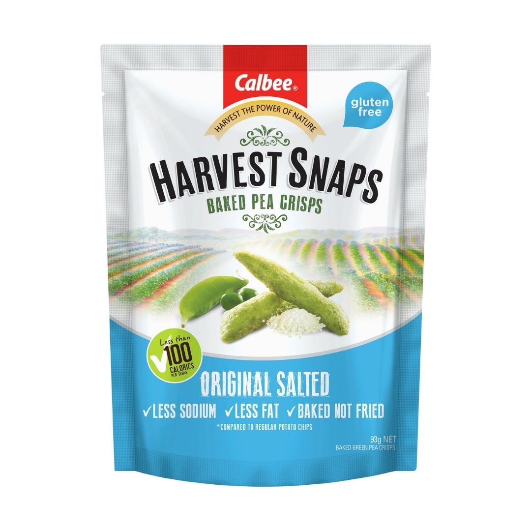 Calbee Harvest Snaps Original Salted Pea Crisps