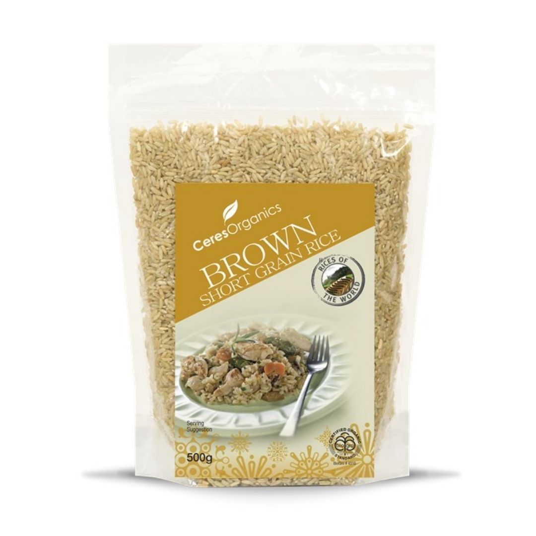 Ceres Organics Short Grain Brown Rice