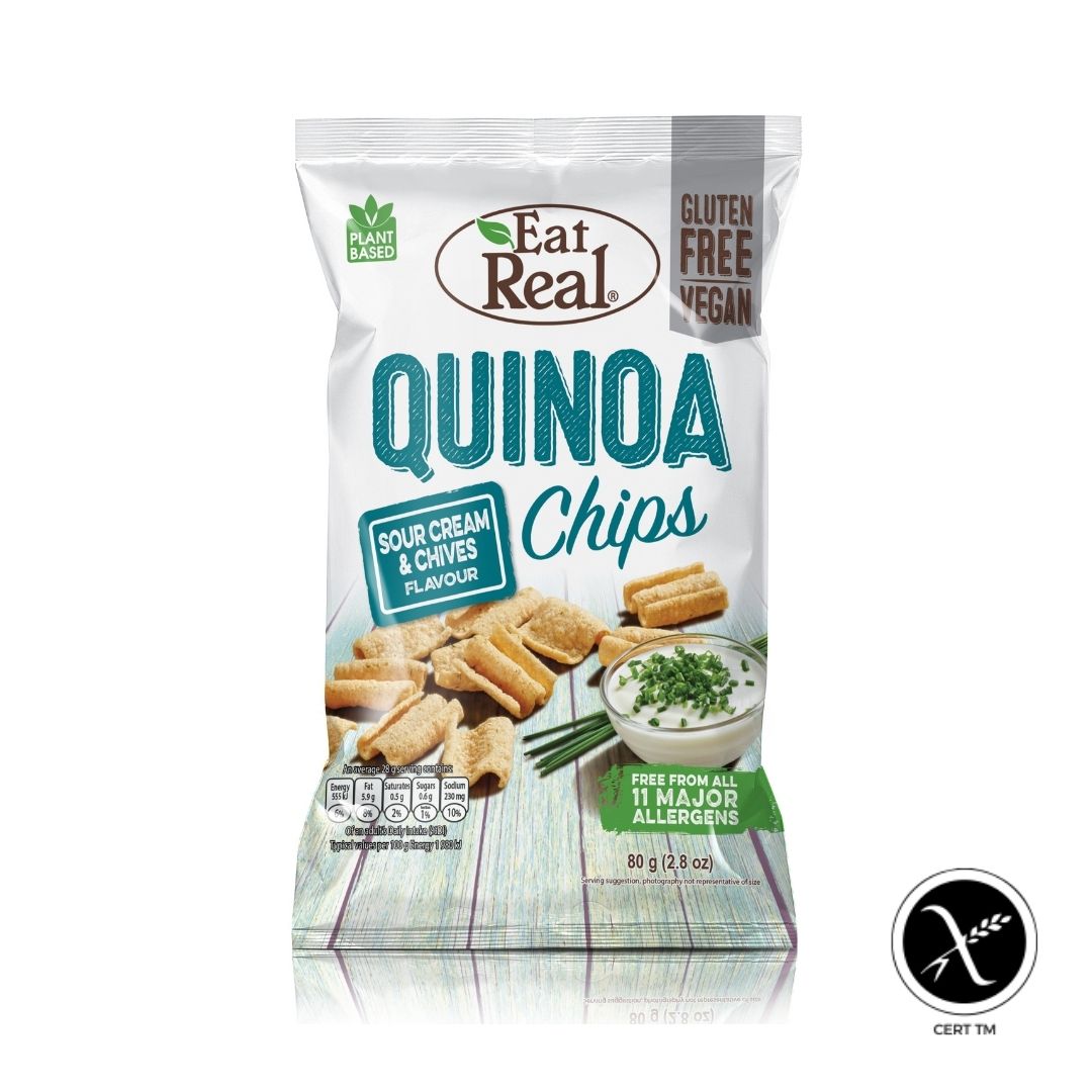 Eat Real Quinoa Sour Cream & Chives Chips