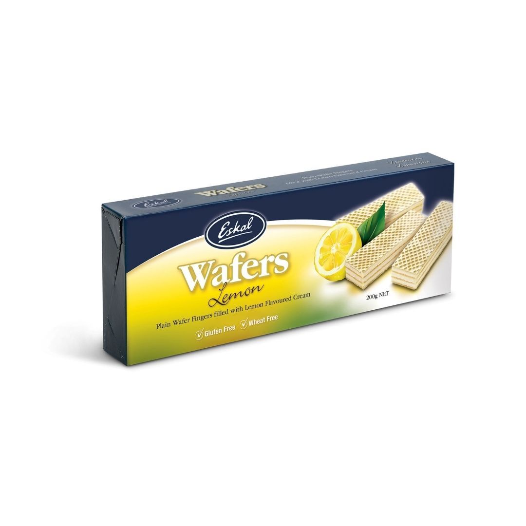 Eskal Foods Wafers Filled With Lemon Cream