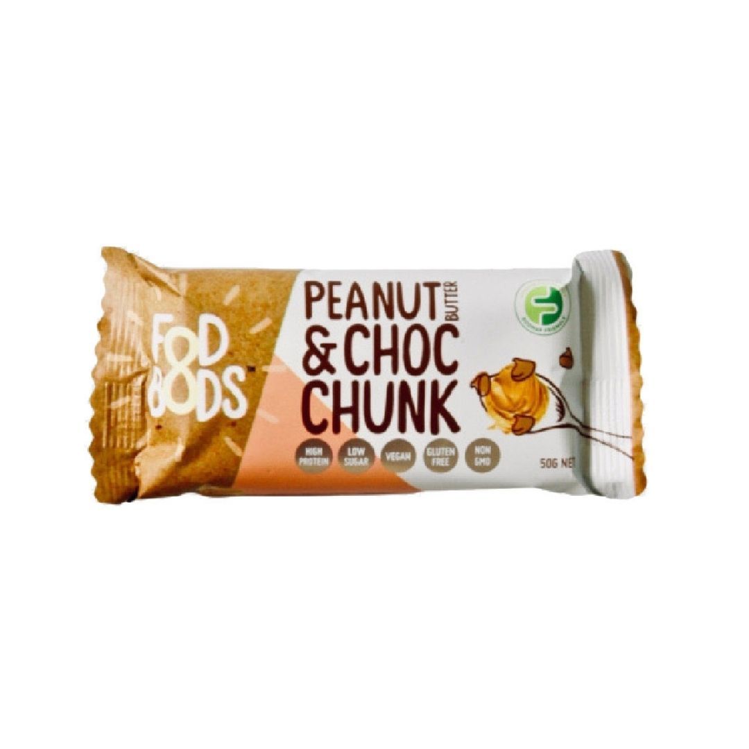 Fodbods Peanut Butter Choc Chunk Bar