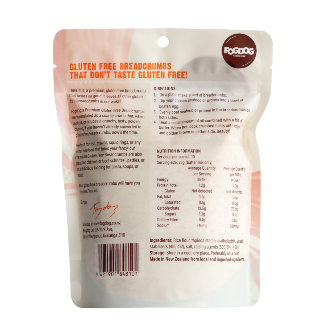 Fogdog Gluten Free Breadcrumbs