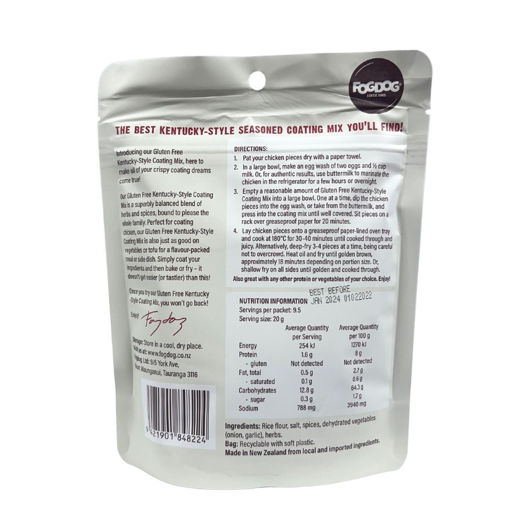 Fogdog Gluten Free Kentucky-Style Coating Mix 3