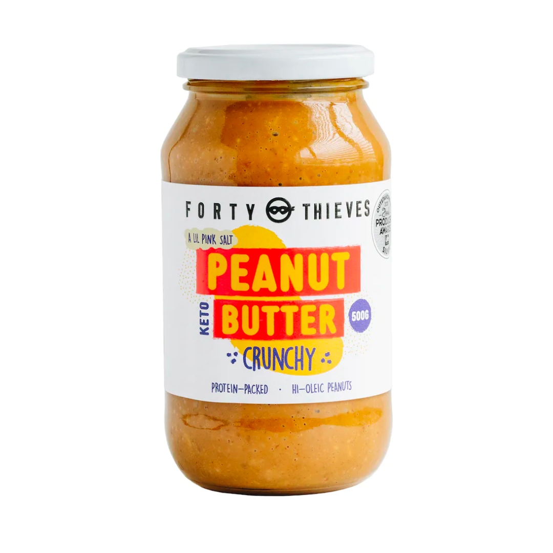 Forty Thieves Peanut Butter Crunchy