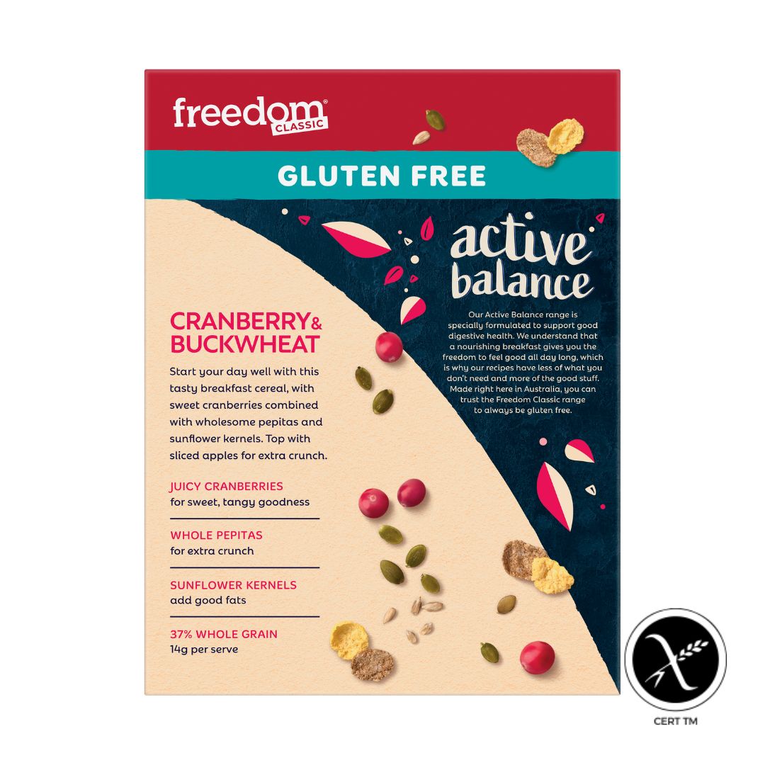 Freedom Foods Active Balance Cranberry & Buckwheat