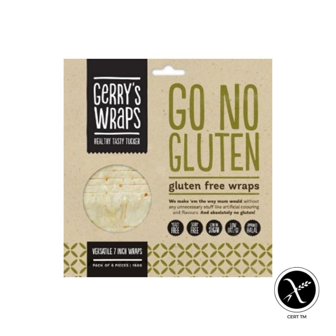 Gerrys Wraps Go No Gluten 7 Inch Wrap