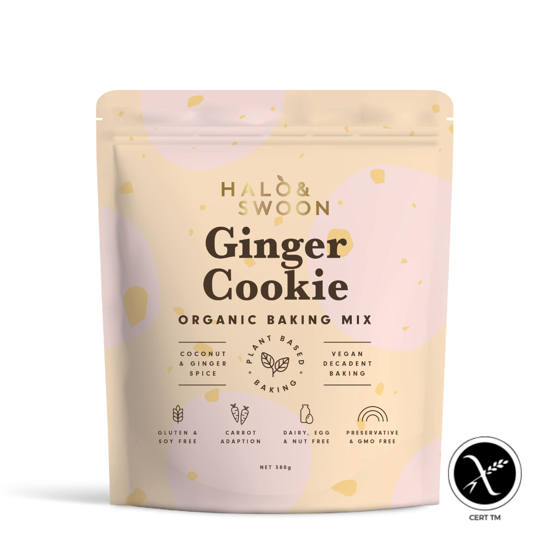 Halo & Swoon Ginger Cookie Baking Mix