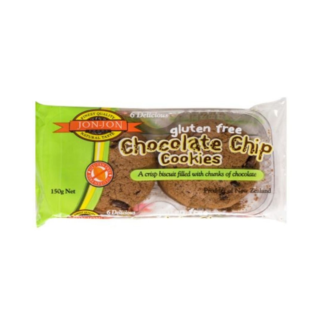 Jon Jon Gluten Free Chocolate Chip Cookies