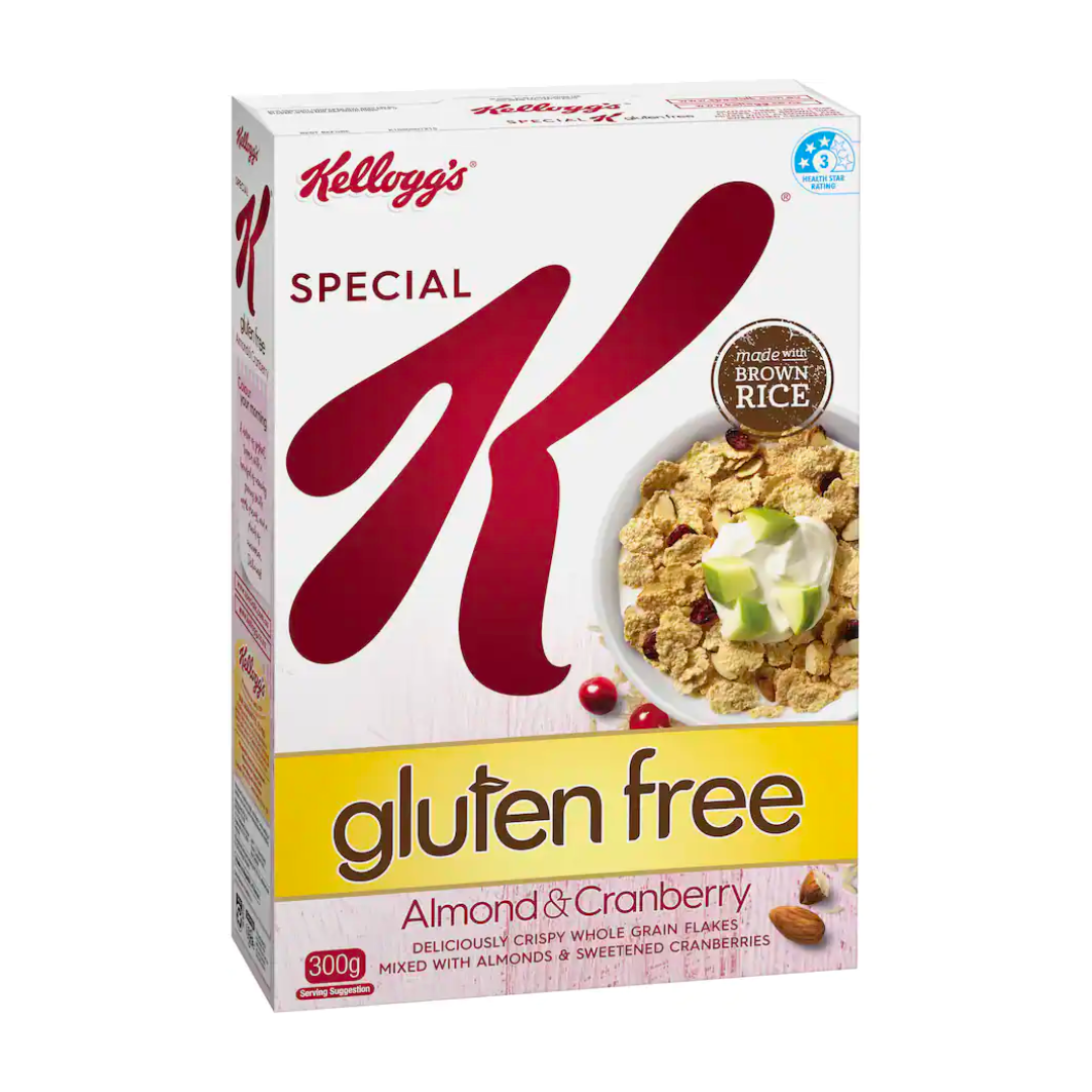 Kelloggs Special K Gluten Free Almond & Cranberry