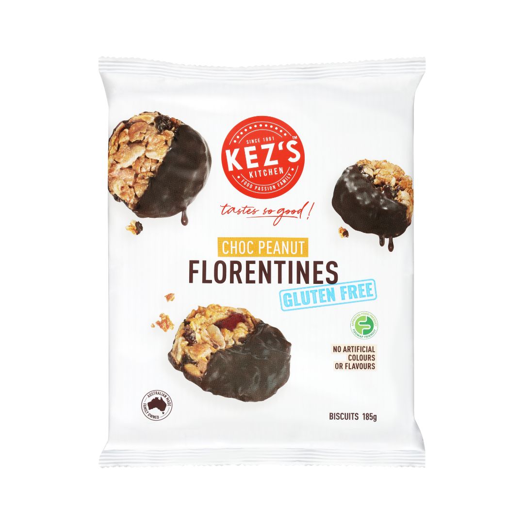 Kez's Kitchen Choc Peanut Florentines