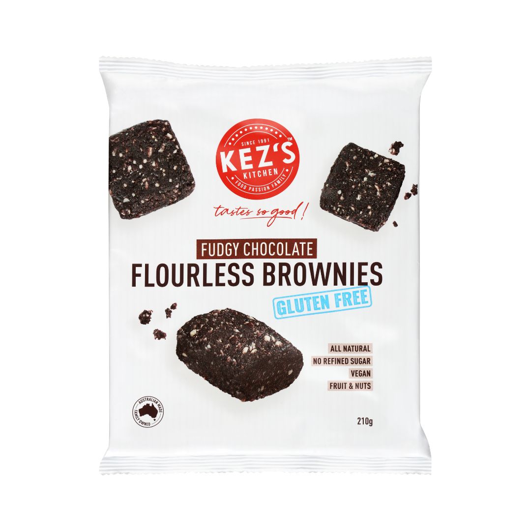 Kez's Kitchen Fudgy Chocolate Flourless Brownies