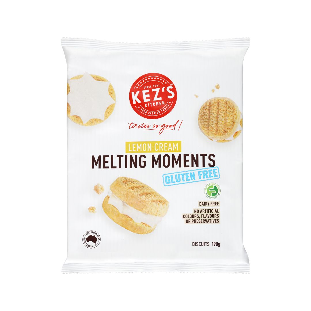 Kez's Kitchen Lemon Cream Melting Moments