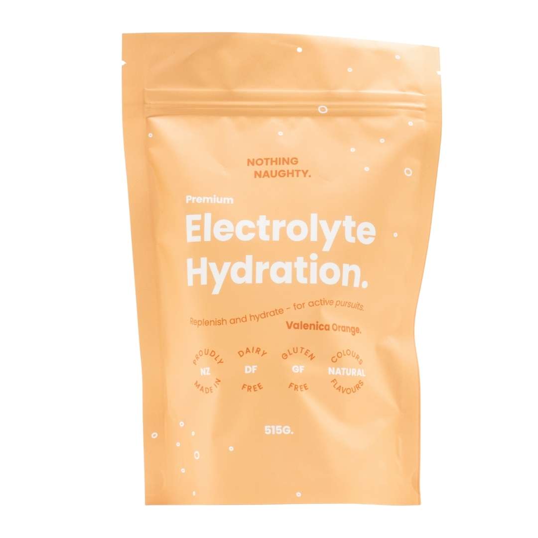 Nothing Naughty Electrolyte Hydration Powder Valencia Orange