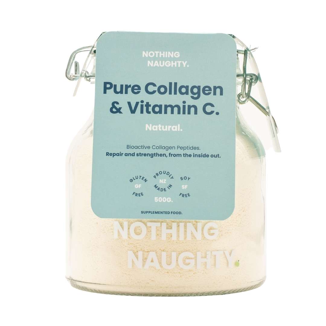 Nothing Naughty Pure Collagen Powder Natural & Vitamin C