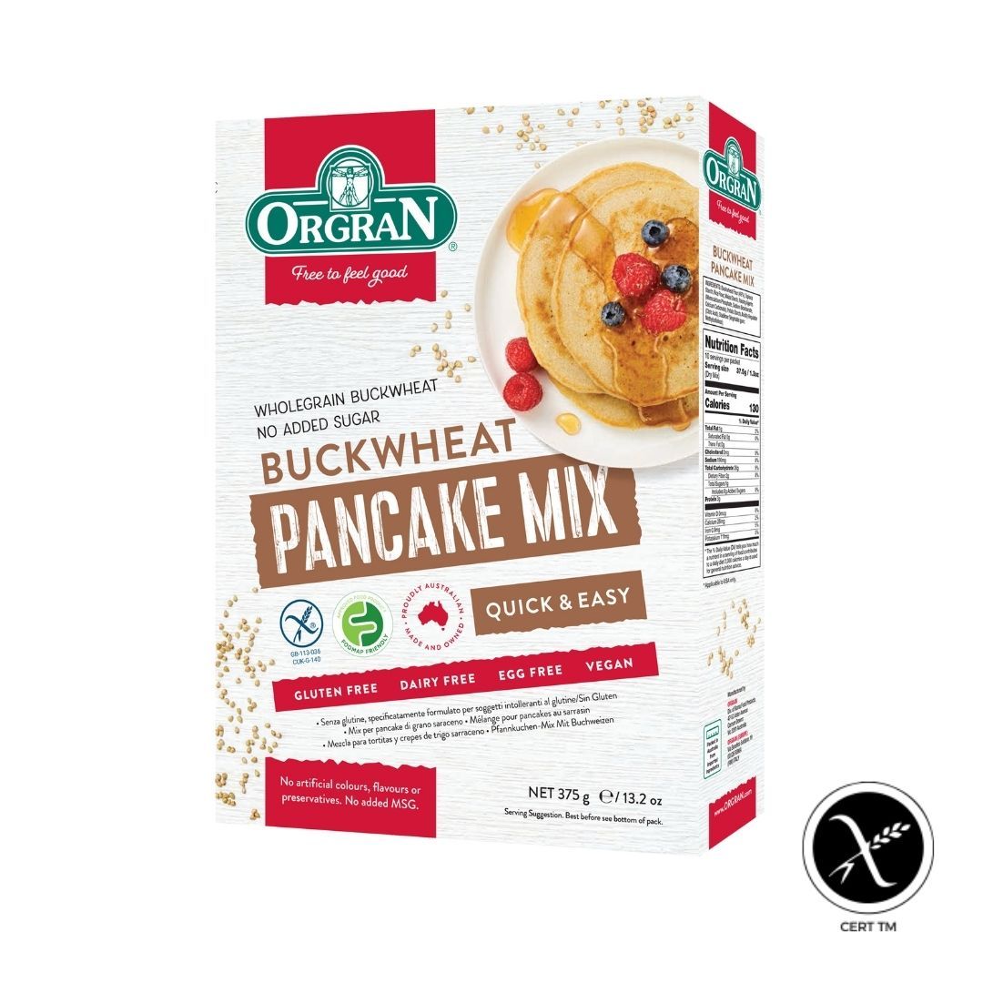 Orgran Buckwheat Mix Stone Milled Pancake