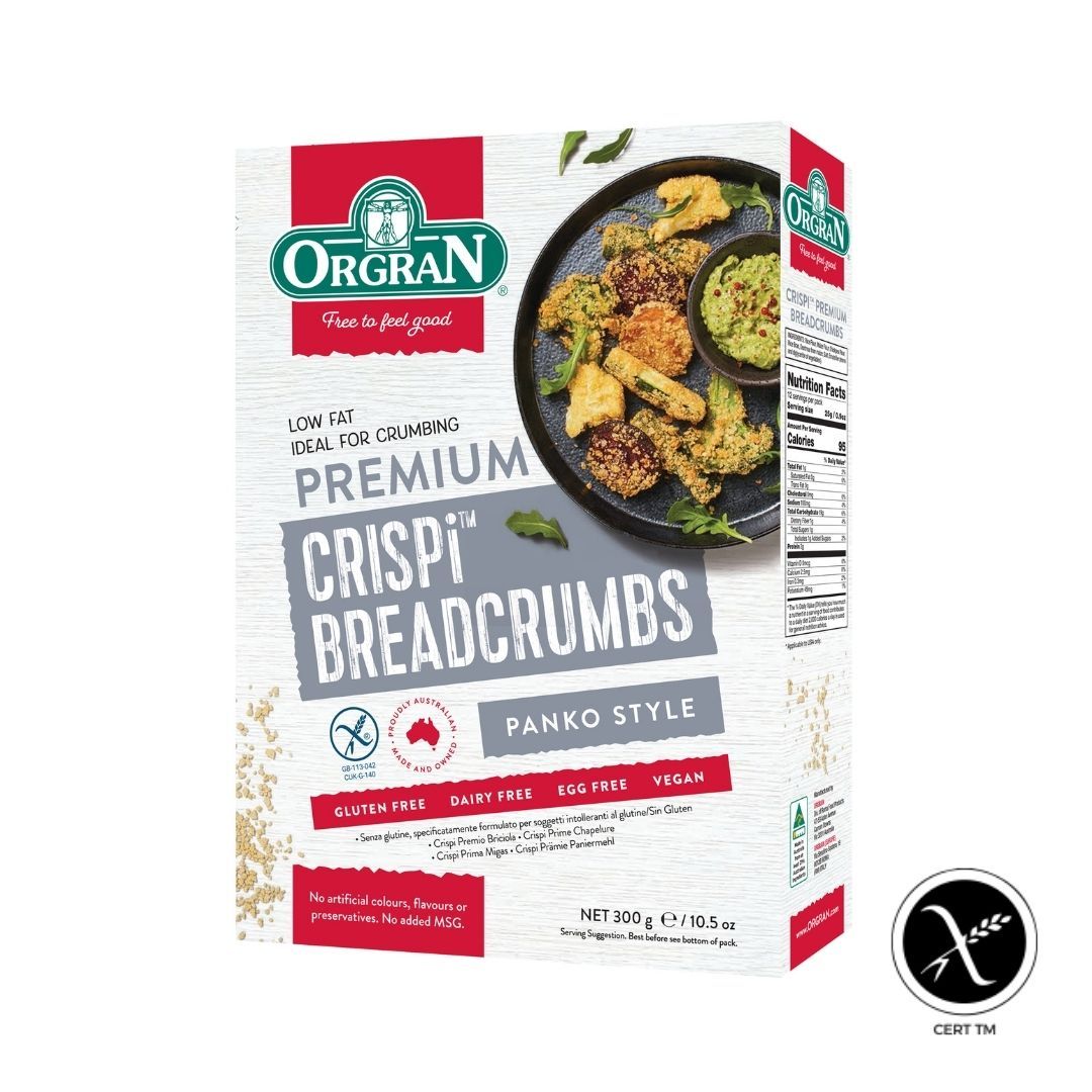 Orgran Crispi Premium Panko Style Crumbs