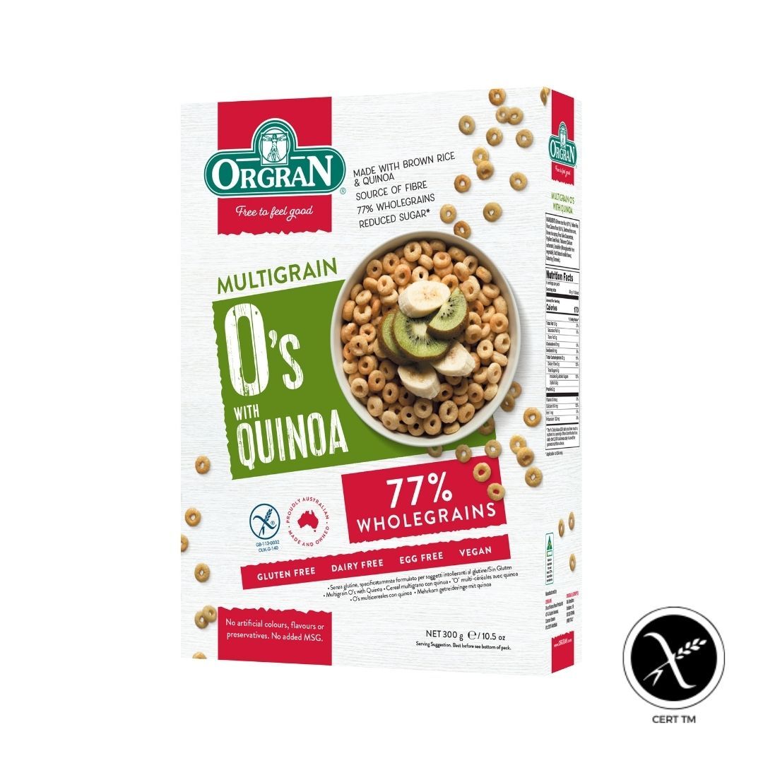 Orgran Multi Grainos Quinoa Cereal