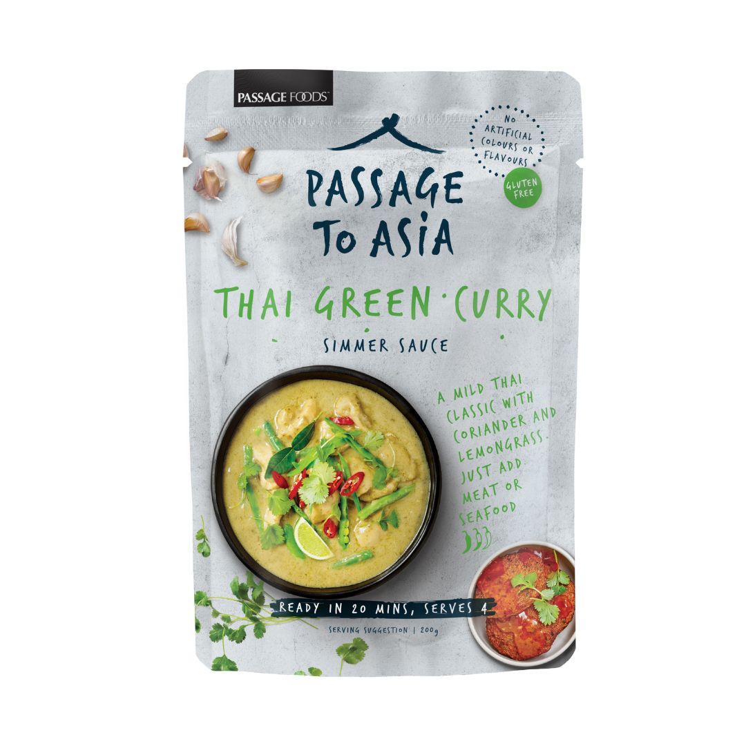 Passage Foods Thai Green Curry Simmer Sauce