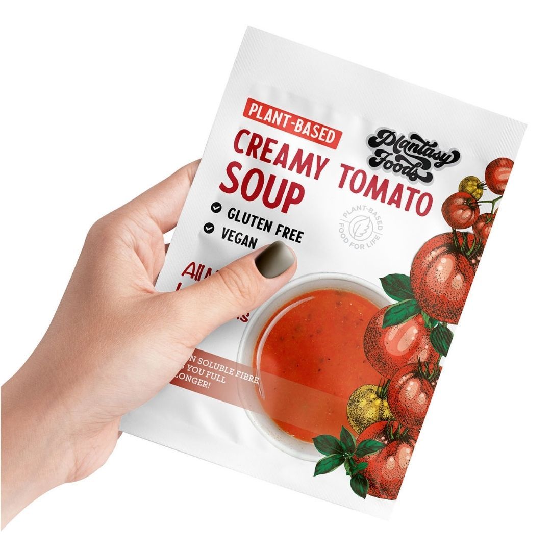 Plantasy Foods Creamy Tomato & Basil Soup