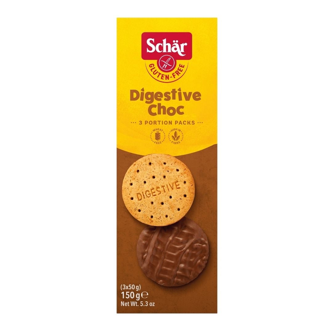 Schar Digestive Choc Biscuits