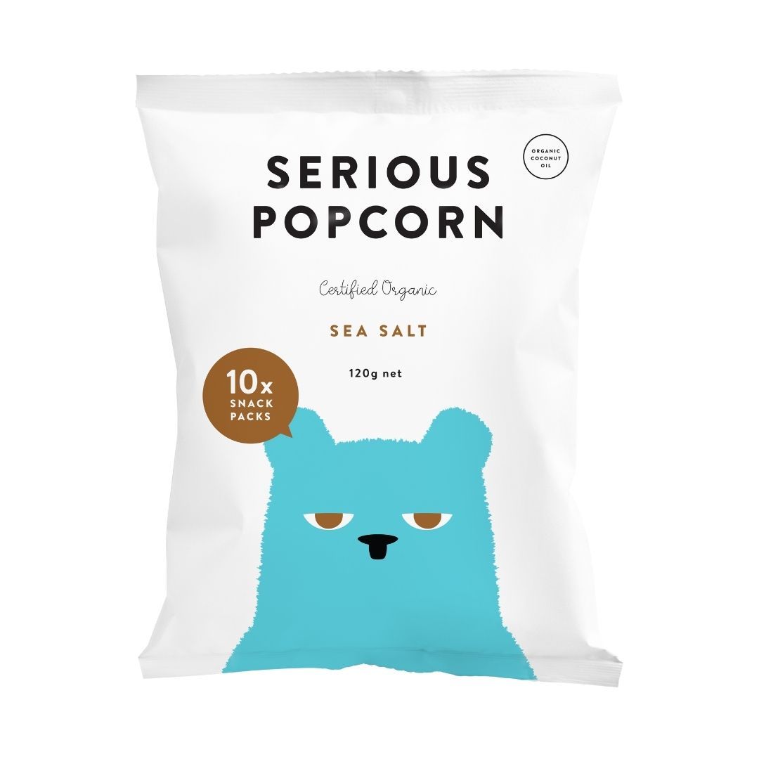 Serious Popcorn Sea Salt Multipack 10 x 12g