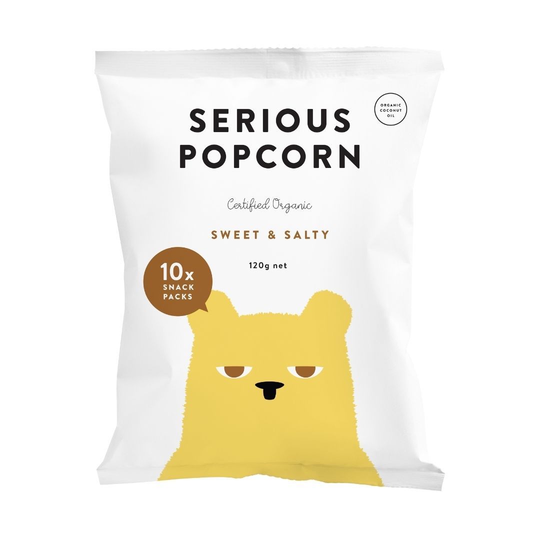 Serious Popcorn Sweet & Salty Multipack 10 x 12g