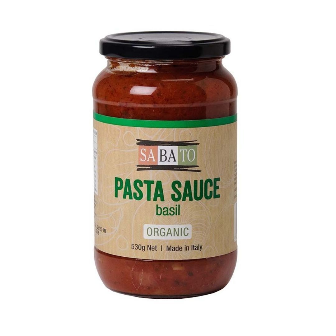 Sobato Organic Pasta Sauce With Basil