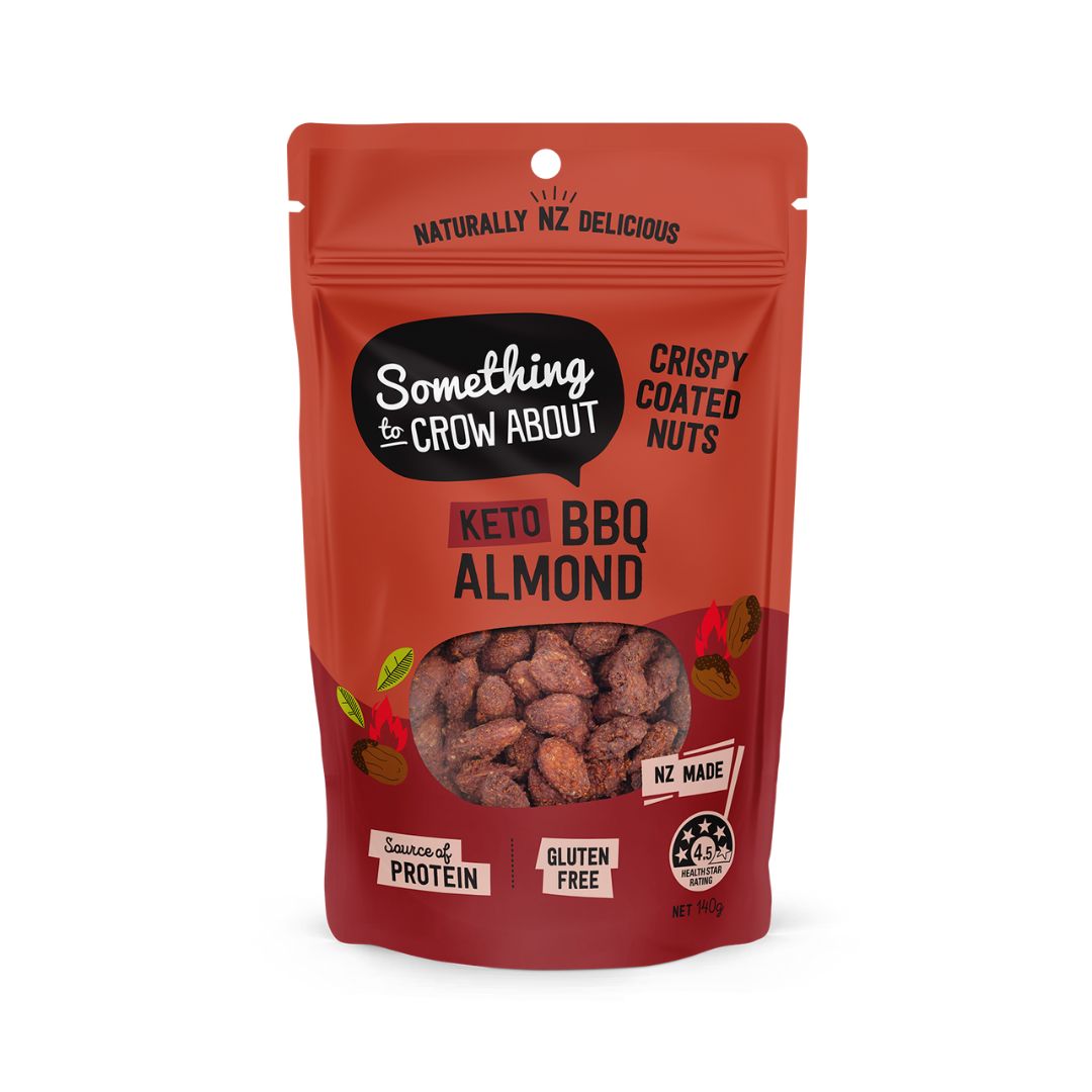 Something To Crow About Coated Nuts - BBQ Almonds