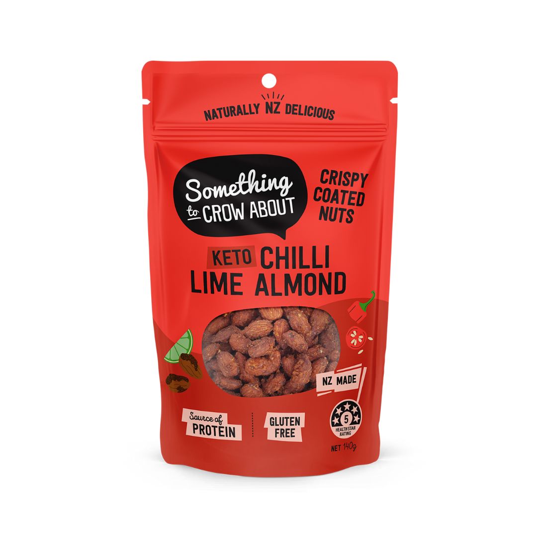 Something To Crow About Coated Nuts - Chilli Lime Almonds