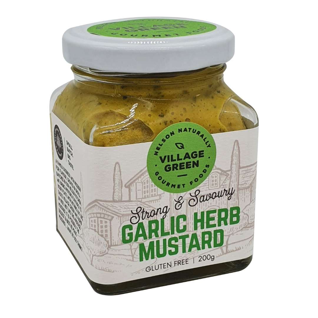 Village Green Garlic Herb Mustard