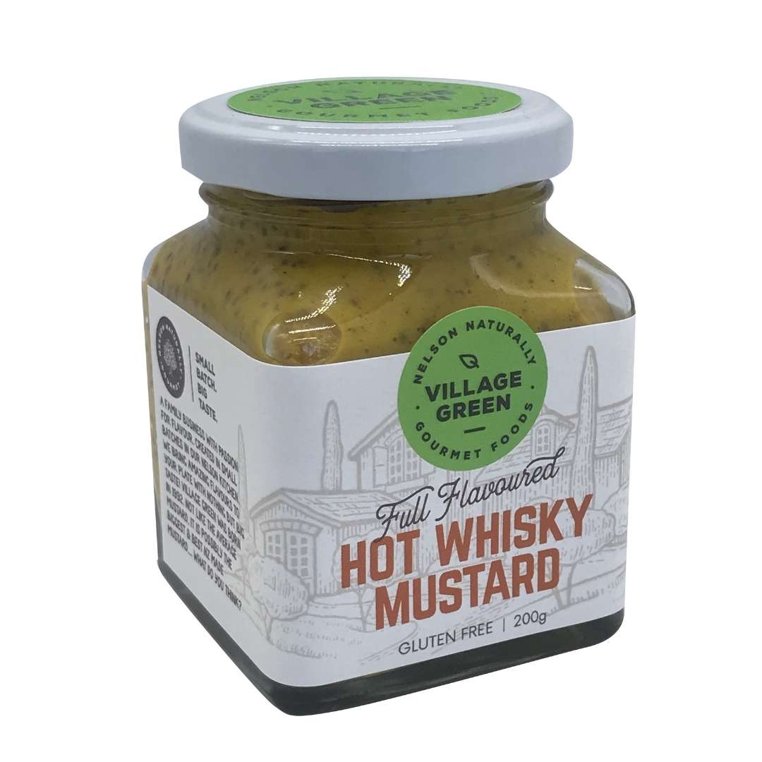 Village Green Hot Whisky Mustard