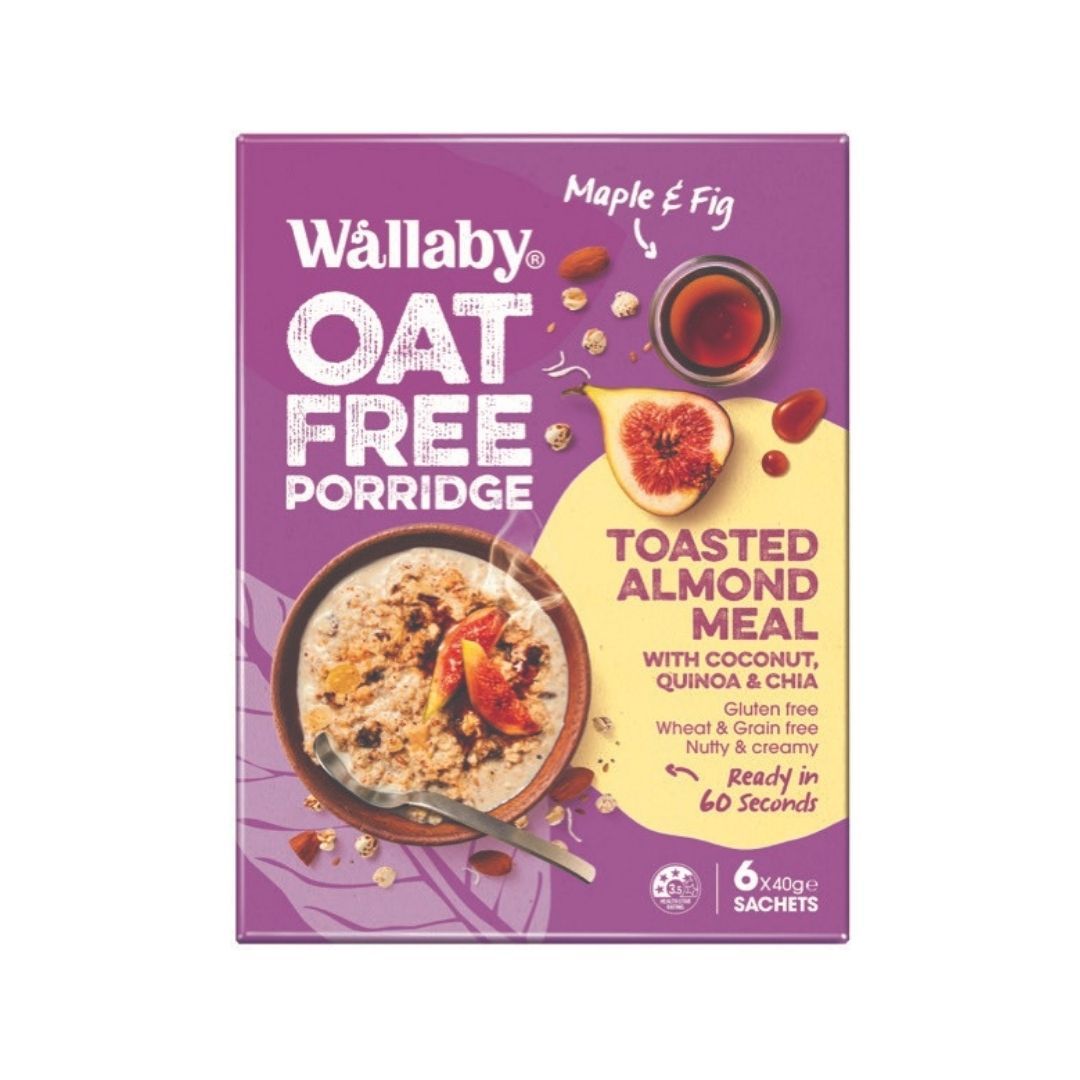 Wallaby Maple & Fig Porridge (Sachets)