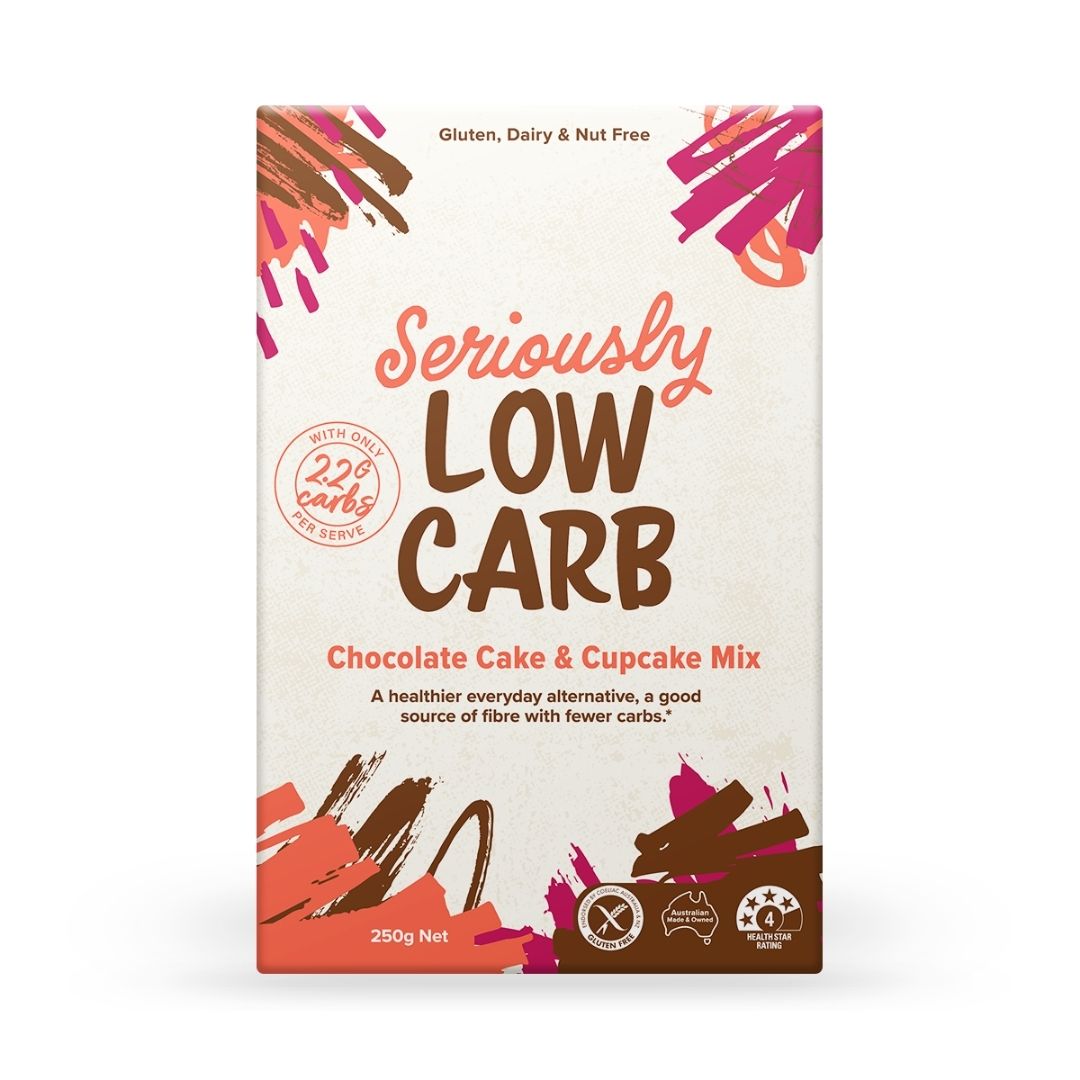 Well & Good Seriously Low-Carb Chocolate Cake & Cupcake Mix
