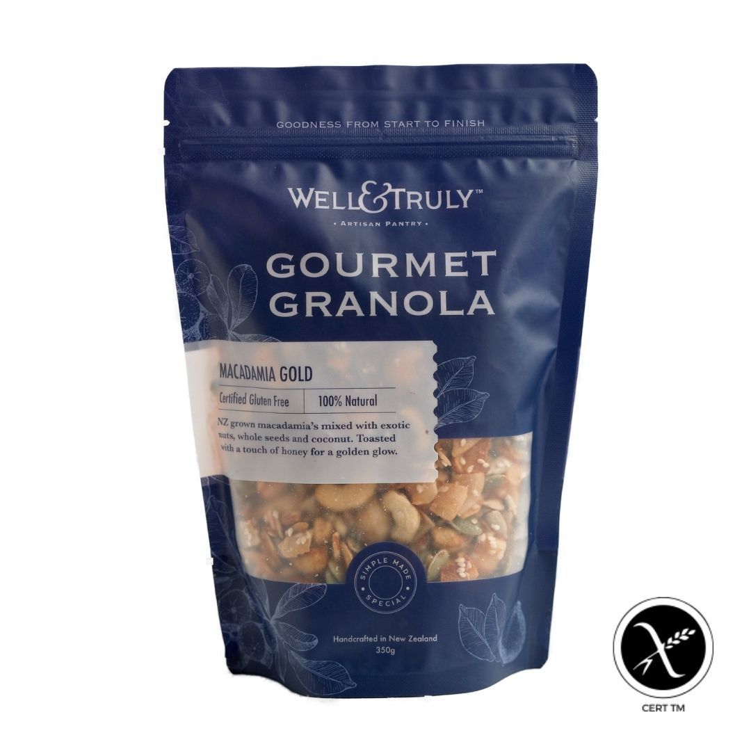 Well & Truly Macadamia Gold Gourmet Granola Cereal